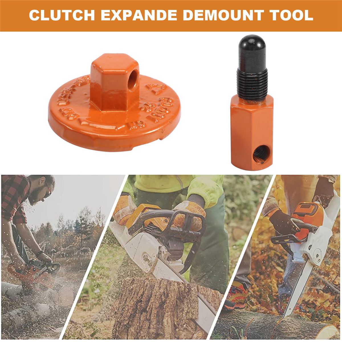 Chainsaw Clutch Parts Removal Stopper Tool For Chainsaw Clutch Drum Chain Saw Parts