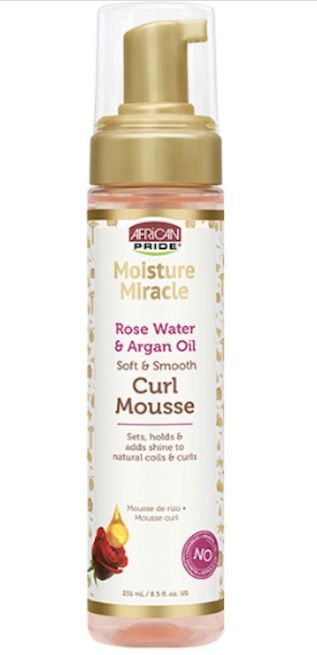 Moisture Miracle Soft & Smooth Curl Mousse, 8.5 OZ
