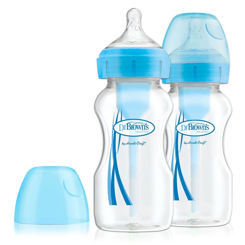 Options+ Bottle Blue 270ml 2Pk