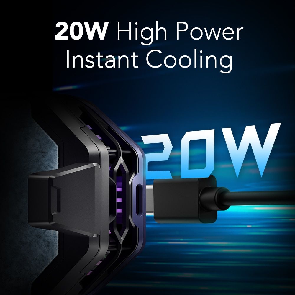 Black Shark FunCooler 2 Pro/3 Pro Cooler For Gaming Phone For IPhone /Black Shark 5/Rog/Xiaomi/Poco F3