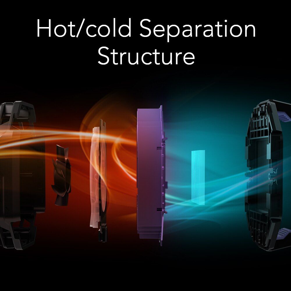 Black Shark FunCooler 2 Pro/3 Pro Cooler For Gaming Phone For IPhone /Black Shark 5/Rog/Xiaomi/Poco F3