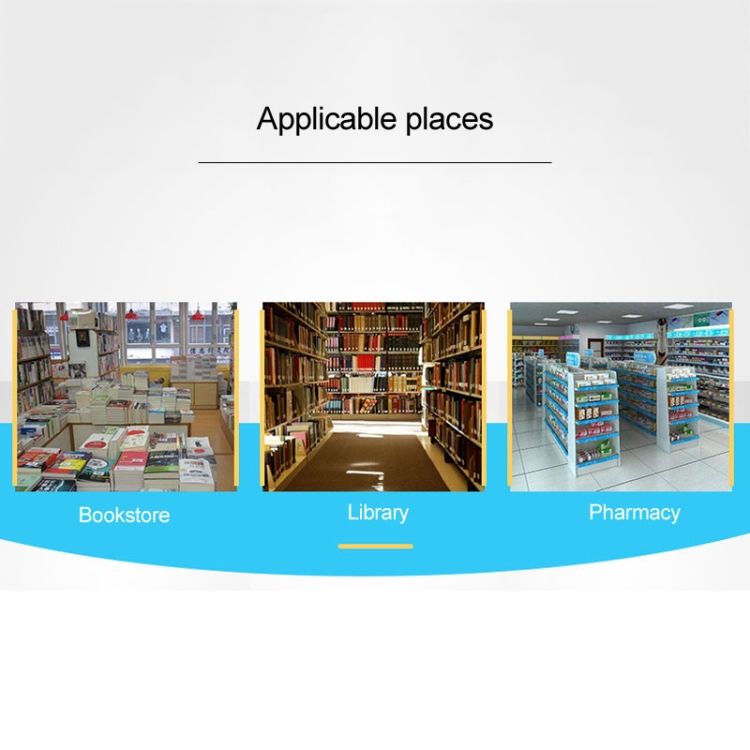 1000 PCS 10cm EM Anti-Theft Double Sided Magnetic Strip