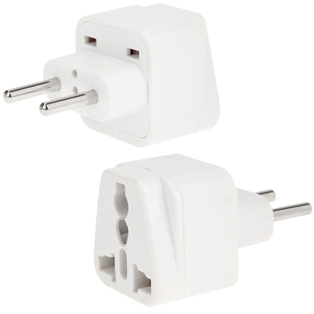 UK US To EU Plug Adapter Power Socket Travel Converter