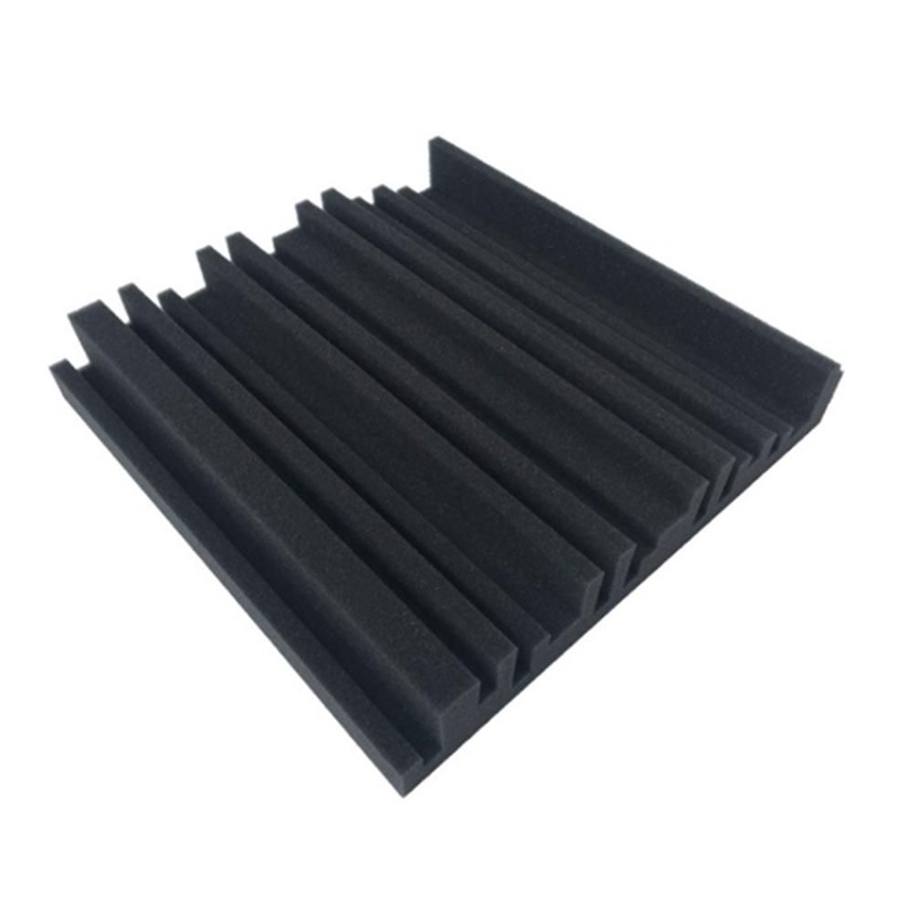 12 Pcs Acoustic Panels/Soundproof Sponge for Drum KTV Room/S