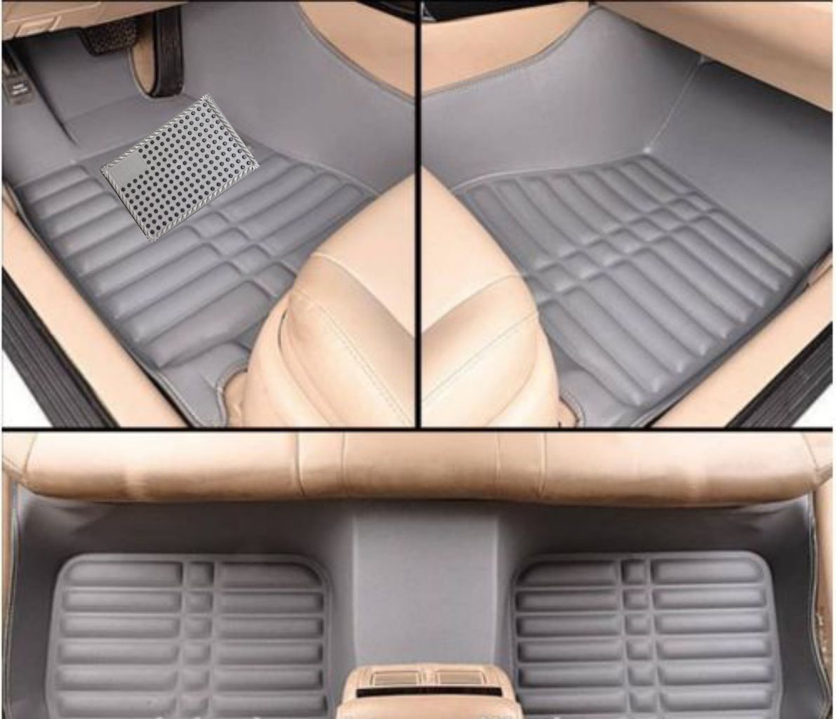 Car Foot Mat/3D Customize Leather Floor Mat/CustomFit Carpet