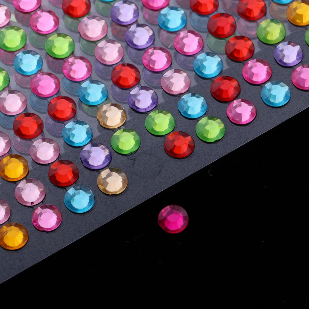 5Sheet Crystal Rhinestone Self Adhesive Gem Embellishment