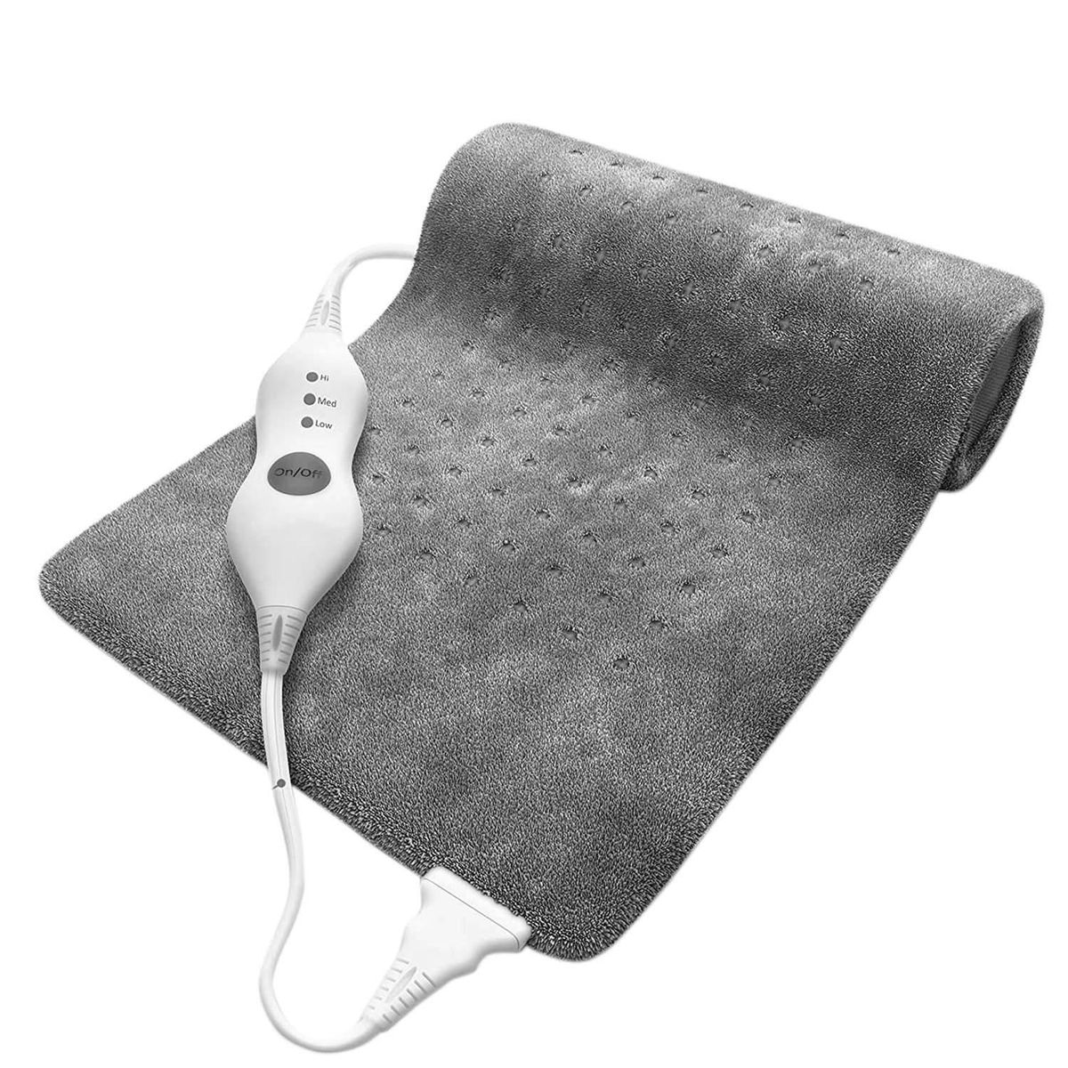Extra Electric Heating Pad for Back and Relief 12X24 Inch -Soft Heat for Moist & Dry US Plug