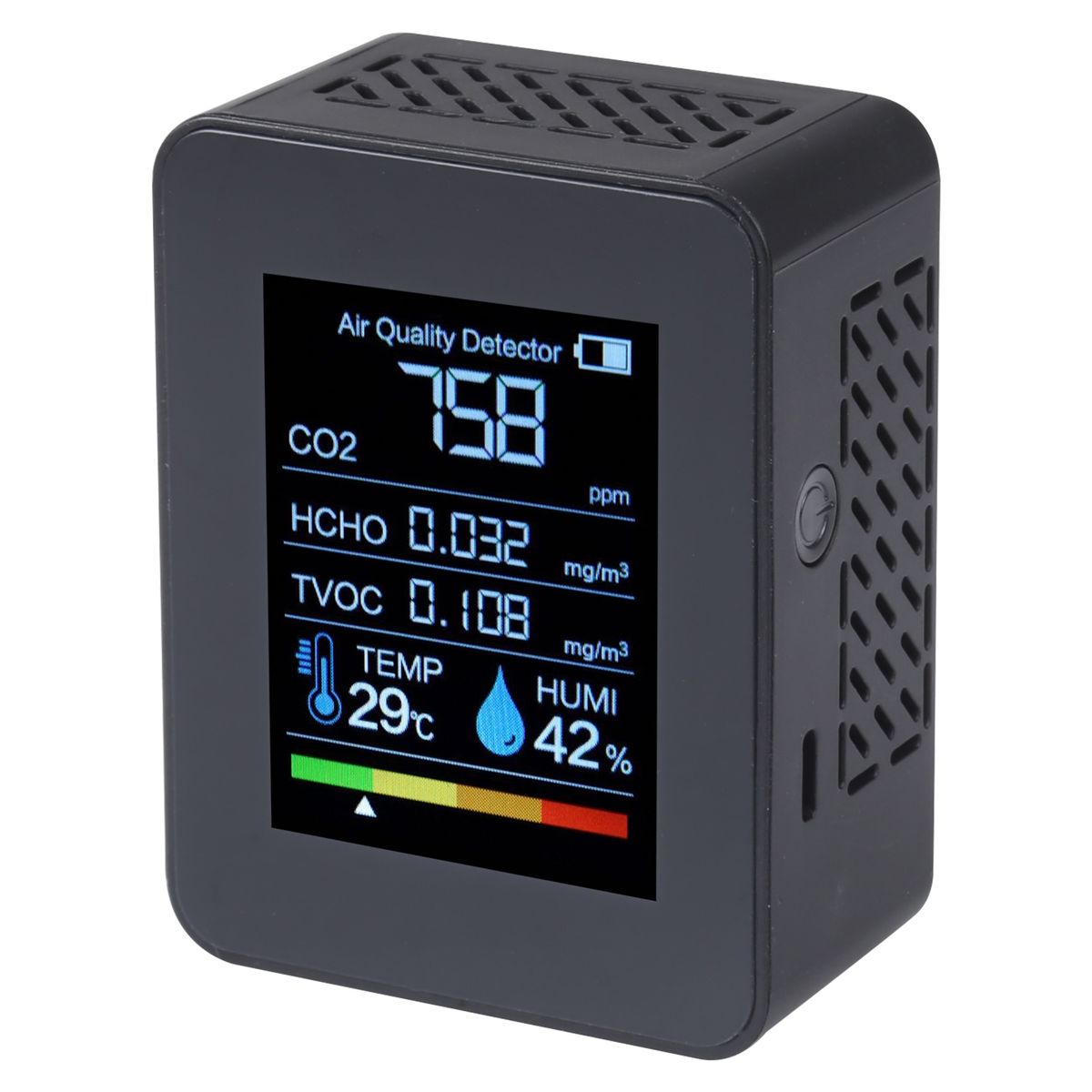 TVOC1 CO2 Air Quality Formaldehyde Carbon Dioxide Detector