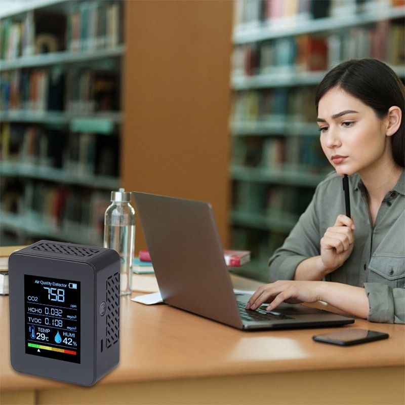 TVOC1 CO2 Air Quality Formaldehyde Carbon Dioxide Detector