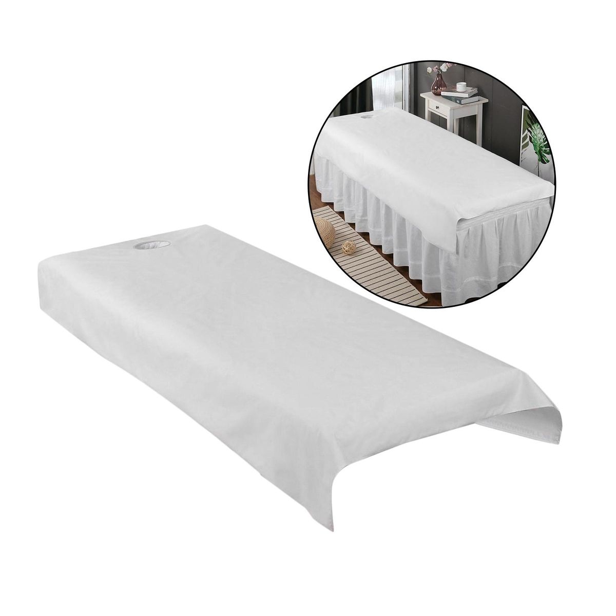 2X Massage Bed Table Cover Couch Bedsheets Bedding
