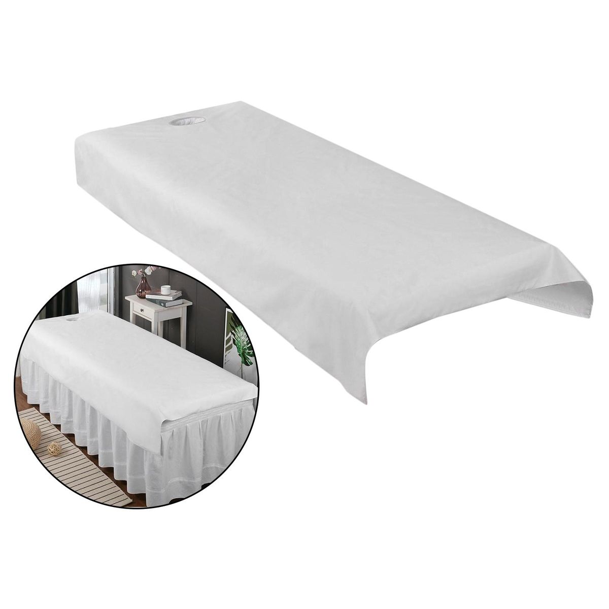 2X Massage Bed Table Cover Couch Bedsheets Bedding