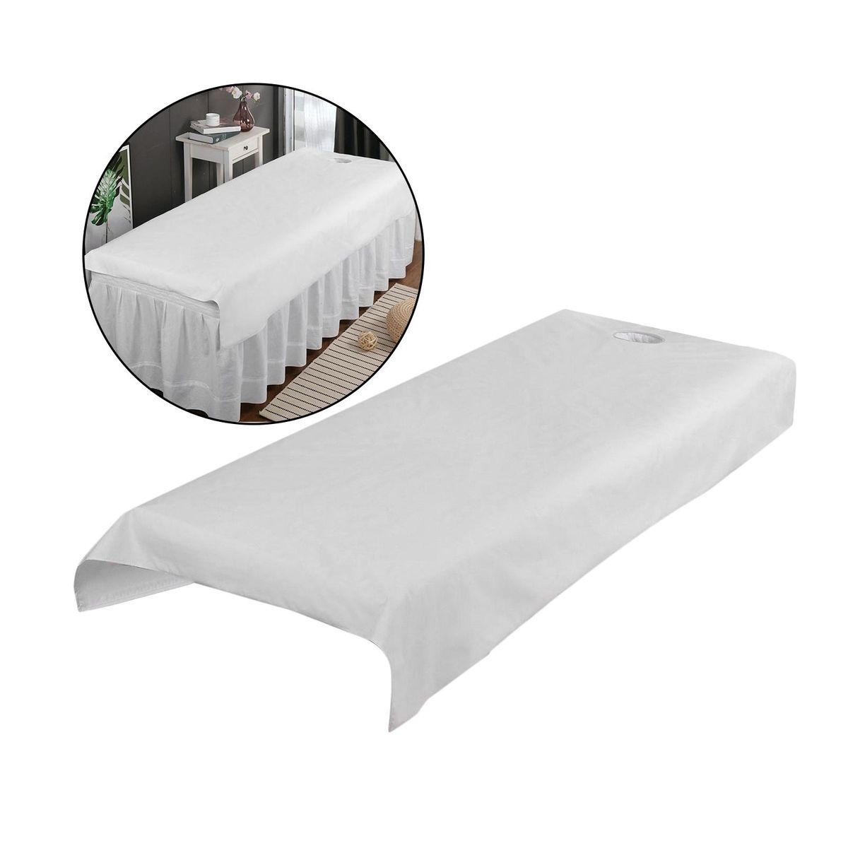 2X Massage Bed Table Cover Couch Bedsheets Bedding