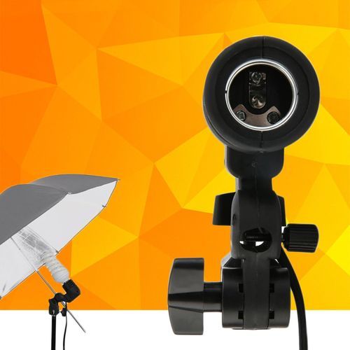 Lamp Holder E27 Socket Flash Photo Lighting Bulb For Photography Studio EU