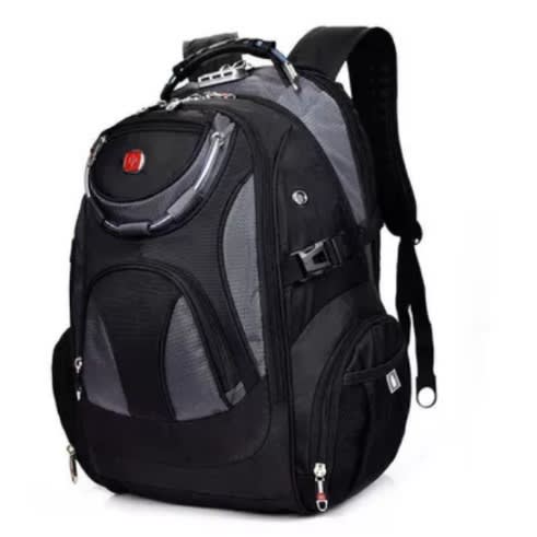 17" Multifunction School Backpack With Password Lock