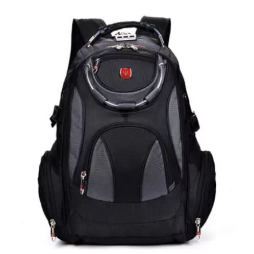 17" Multifunction School Backpack With Password Lock