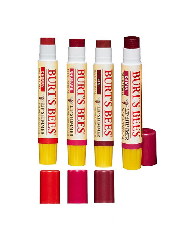 100% Natural Lip Shimmer Set Of 4