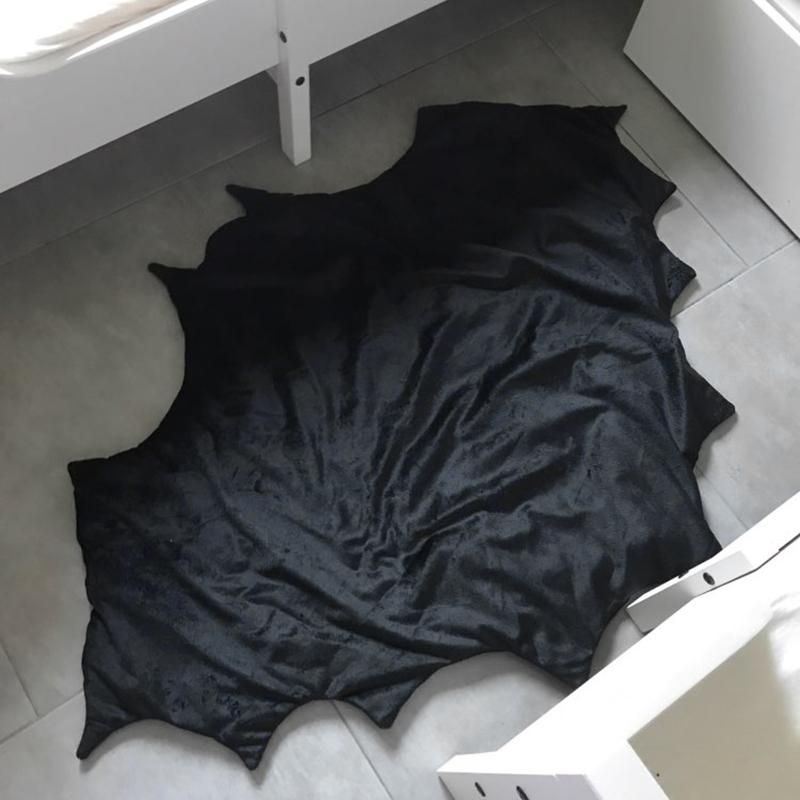 Play Mats Kids Toddler Blanket Cover Boys Girls Quilt Black