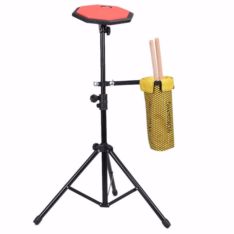 Portable Solid Mesh Drum Stick Holder Pouch Waterproof Drumsticks Storage Bag With Hanging Strap