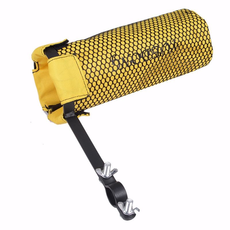 Portable Solid Mesh Drum Stick Holder Pouch Waterproof Drumsticks Storage Bag With Hanging Strap