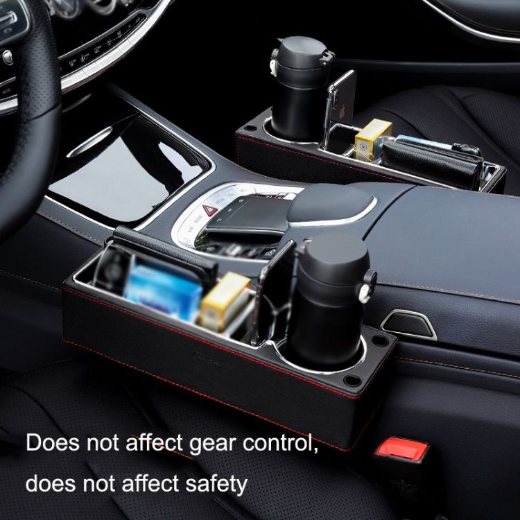 SUSISUN SNH010 Car Storage Box Positive Drive USB Charging