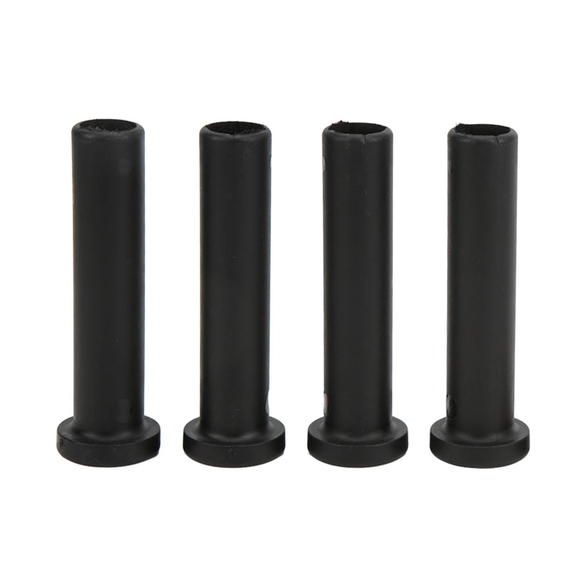 4pcs Front A Arm Long Bushing With Spacer Black Replacement