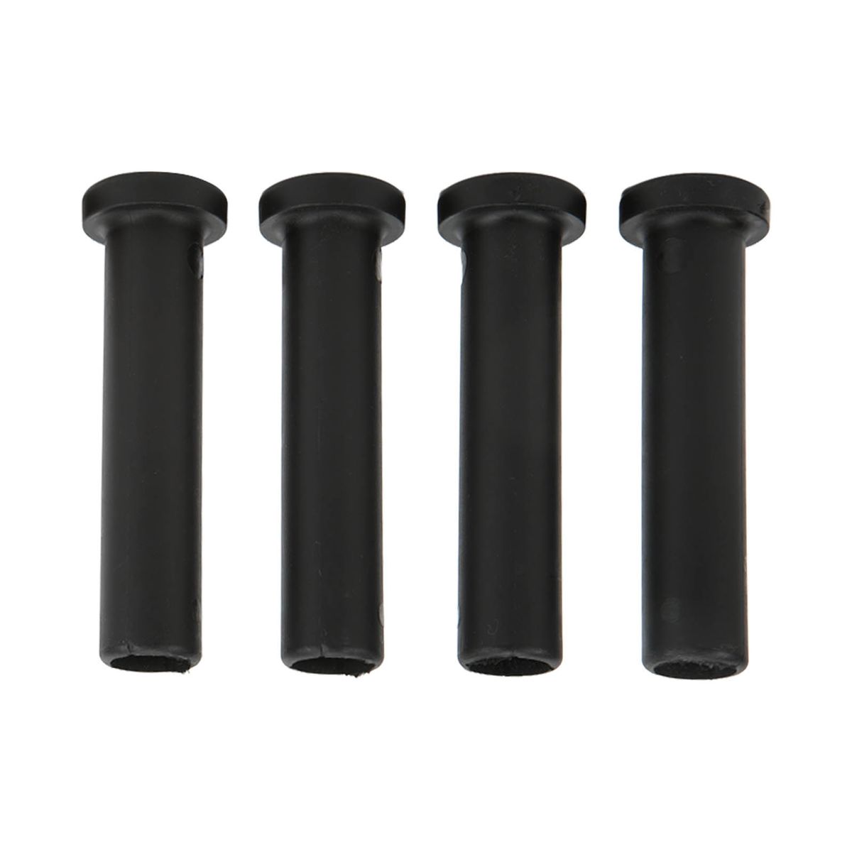 4pcs Front A Arm Long Bushing With Spacer Black Replacement
