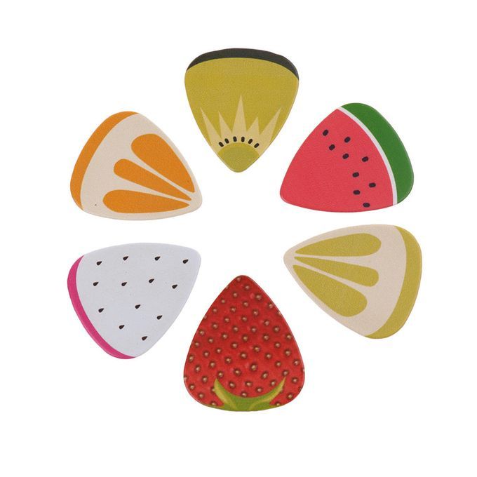 Guitar Painted Pick Plectrum Ukelele Bass Accessories Parts Pack Of 12