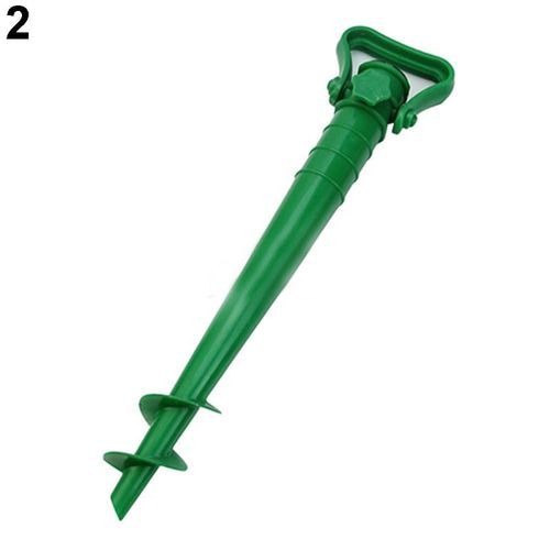 Garden Sun Beach Patio Umbrella Holder Parasol Ground-Green