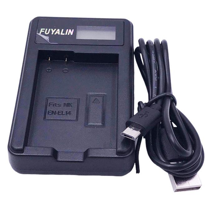 EN-EL14 Battery Charger For Nikon D3100   D3300 D3400 D3500 D5100