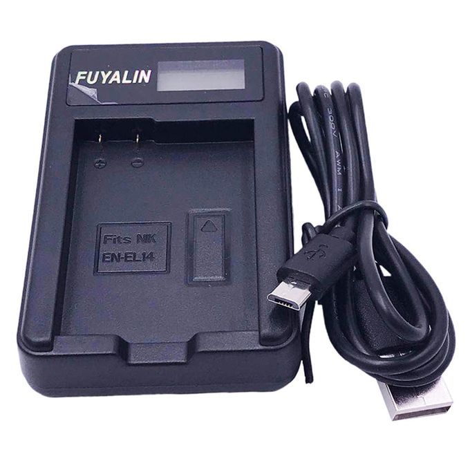 EN-EL14 Battery Charger For Nikon D3100   D3300 D3400 D3500 D5100