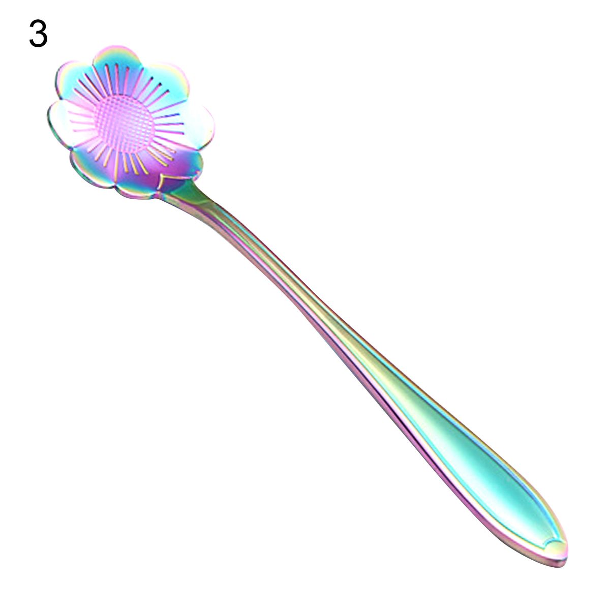 Stirring Spoon Practical Delicate Stainless Steel Long-