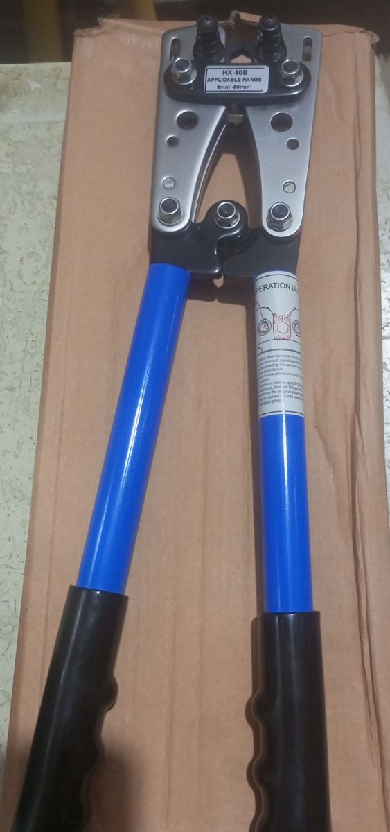 6-50mm² Manual Crimping Tool Hexagon Hand Crimping Tool