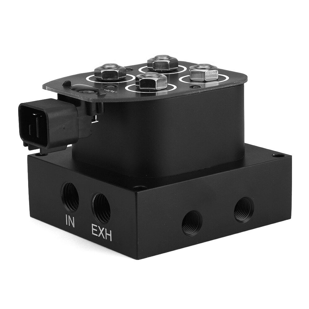 350PSI Air Suspension Solenoid Manifold Valve 2 Corner Manifold Controller Block