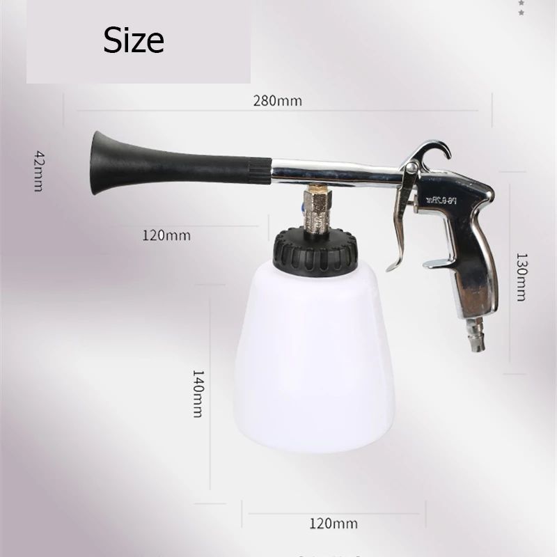 Car High Pressure Washer Automobiles Water Gun Car Dry Cleaning Gun Deep Clean Washing Accessories Tornado Cleaning Tool