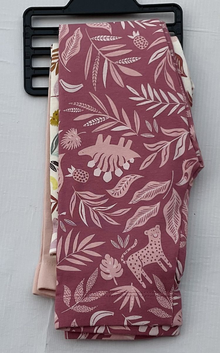 3 PCS Girls /Flowery Leggings With Graphics