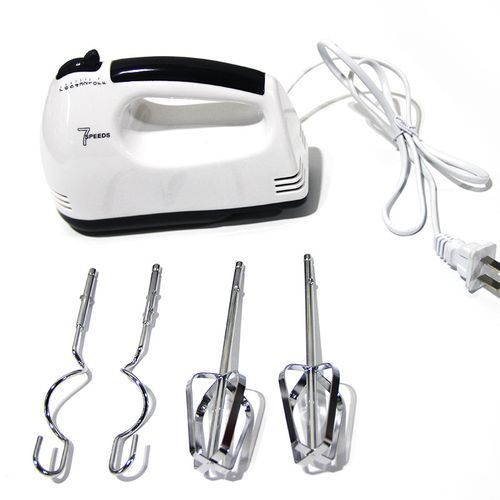 7 Speed Electric Hand Mixer Whisk Egg Beater Cake Baking