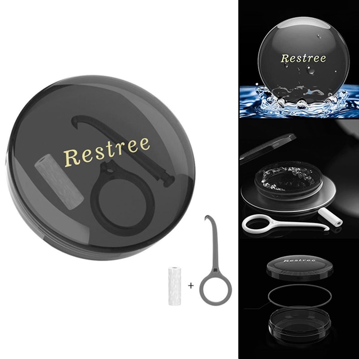 Retainer Case Waterproof Large Protection Box For Invisalign Teen