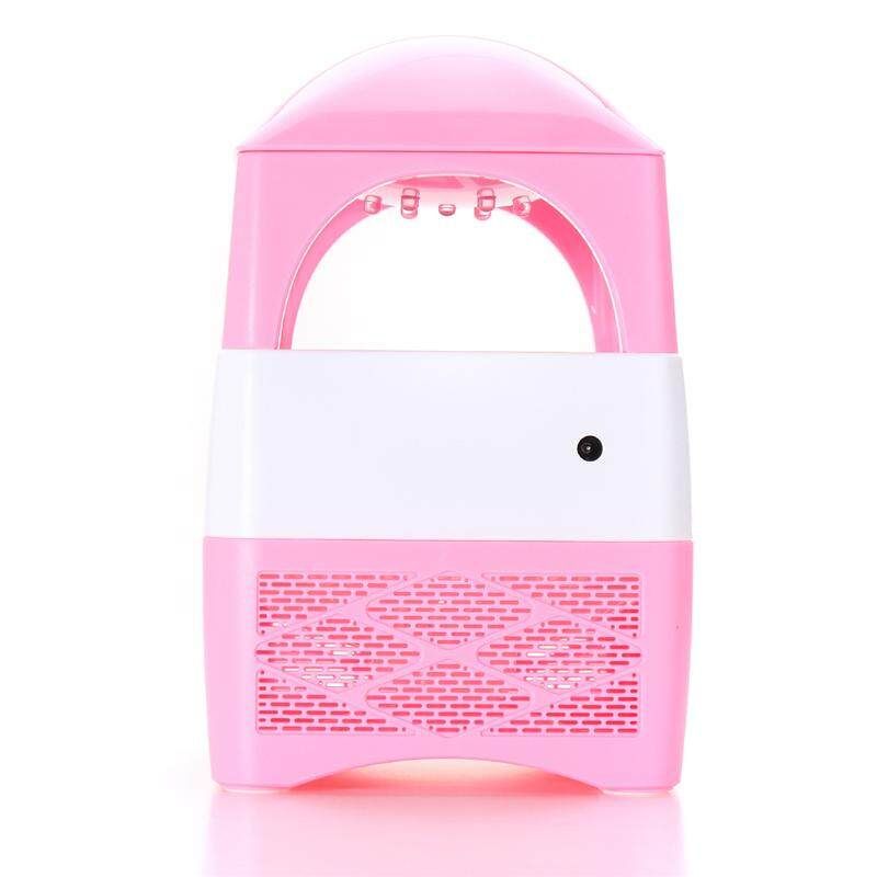 5PCS USB Electric Fly Insect Killer Mosquito Bug Trap UV LED Lamp Pest Control Pink