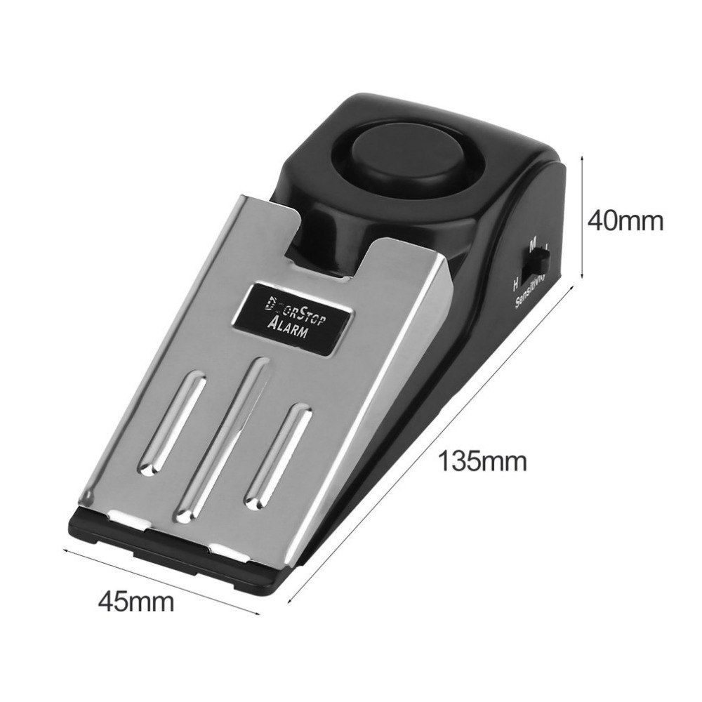 125 DB Anti-theft Burglar Stop System Security Home Wedge