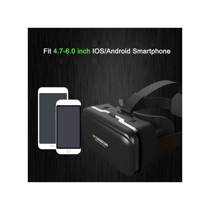 VR Glasses 3D Virtual Reality Headsets Play Game Console  For Phone With Bluetooth Controller