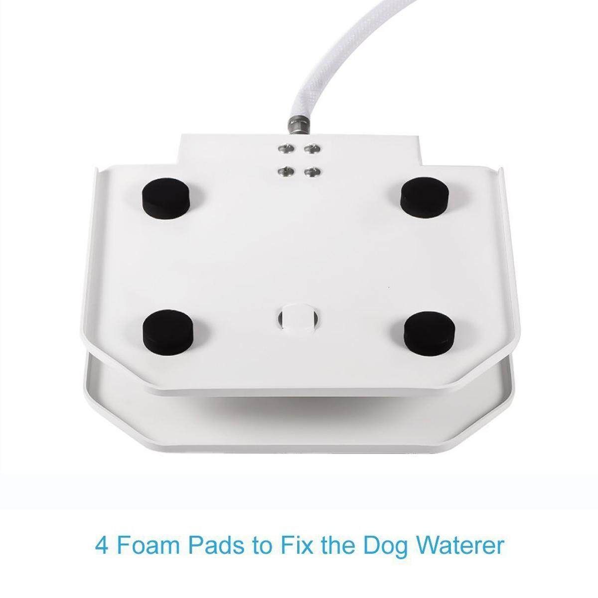 Automatic Doggie Water Fountain Dog Sprinkler Dispenser Paw Activated For Pets