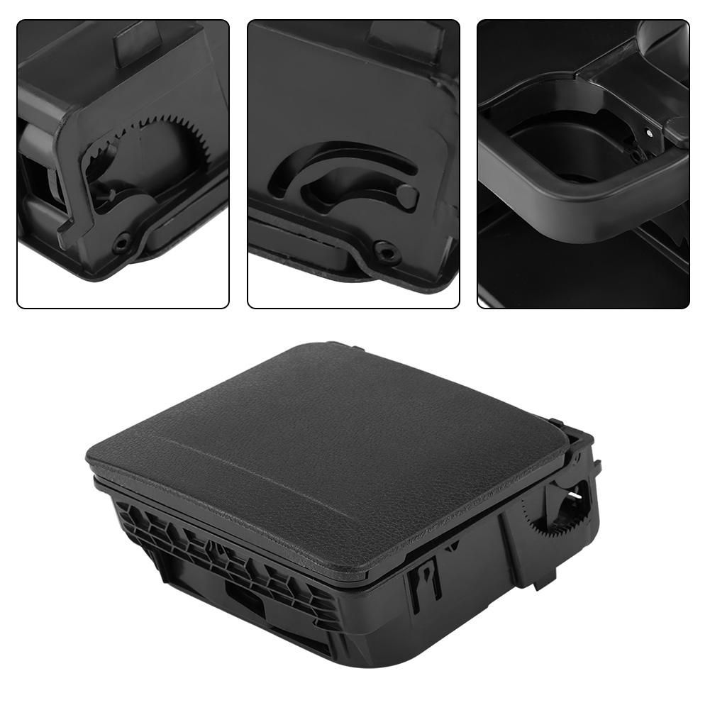 Rear Armrest Central Console Cup Holder For  Jetta Golf GTI