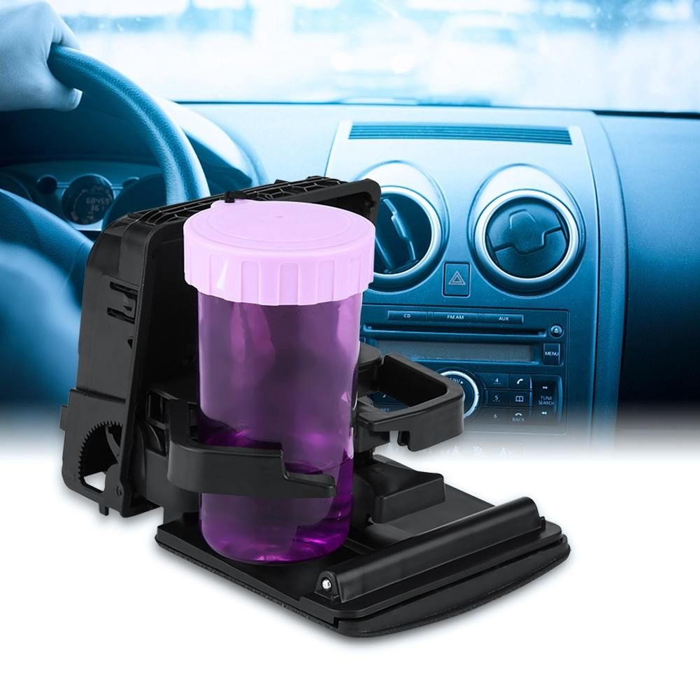 Rear Armrest Central Console Cup Holder For  Jetta Golf GTI