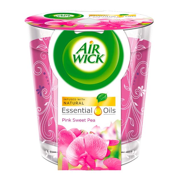 Essential Oils Candle - Pink Sweet Pea 105g X 6