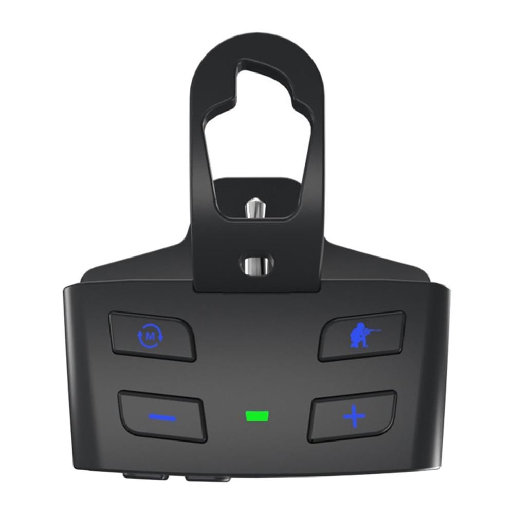 For Sound Card Gamepad Headphone Converter Black
