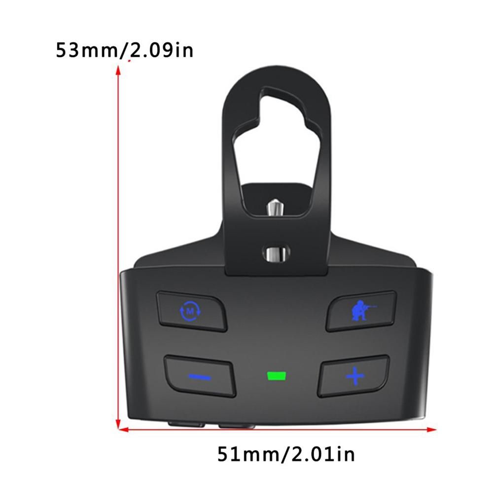 For Sound Card Gamepad Headphone Converter Black