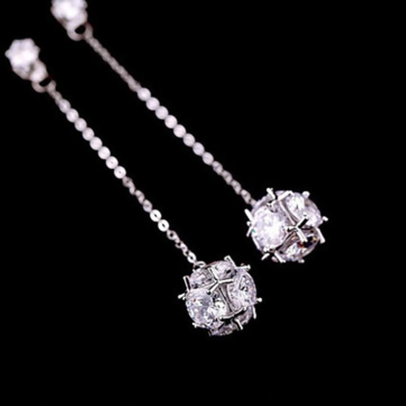 Fashion Women Earrings Pendants Tassel Ear Clip Elegant