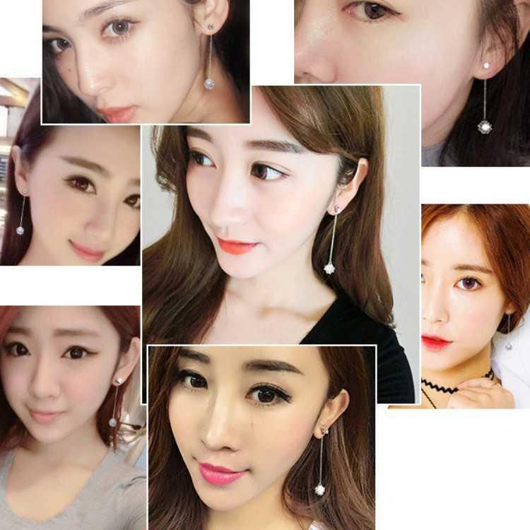 Fashion Women Earrings Pendants Tassel Ear Clip Elegant