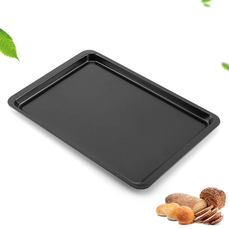 2Pcs  Rectangular Non-Stick Bread Cake Baking Tray Baking