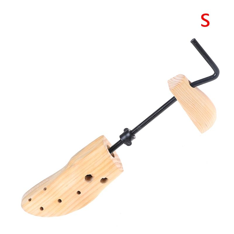 1PCS High Quality Size S M Uni2-way Adjustable Wooden Shoe Stretcher Shoe Expander